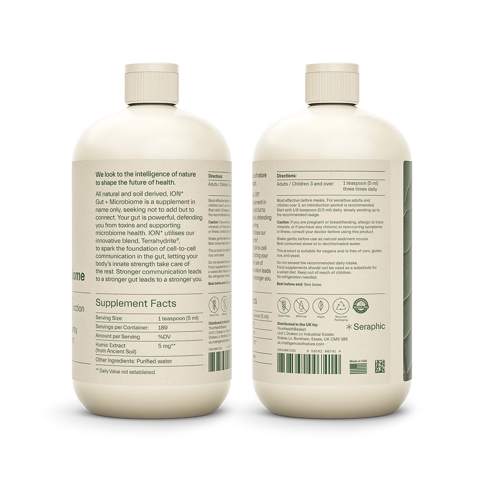 ION Gut + Microbiome label information